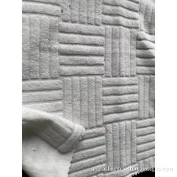 knit flannel jacquard cotton polyester